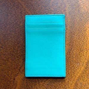JCrew Leather Slim Pocket Wallet